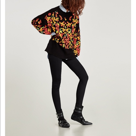 NWT ZARA Black Ankle Boots WORN BY GIGI HADID! - Picture 5 of 8